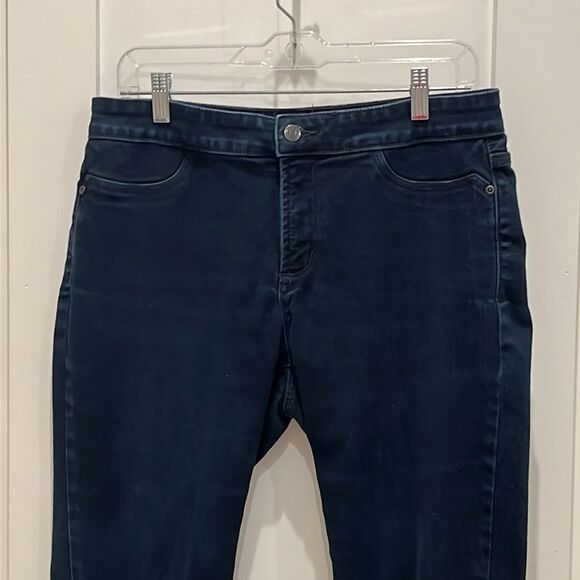 NYDJ Blue Denim Leggings - Picture 2 of 9